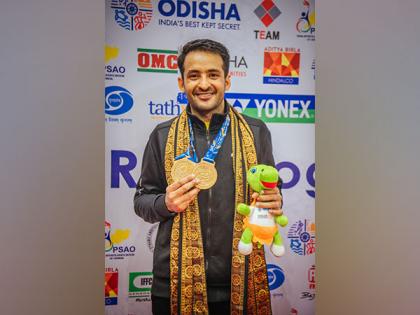 Nitesh Kumar wins double gold as 4th Para-Badminton National C'ship comes to an end | Nitesh Kumar wins double gold as 4th Para-Badminton National C'ship comes to an end