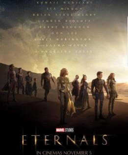 'Eternals' collects $161.7 mn globally on first weekend; U.S. earnings below target | 'Eternals' collects $161.7 mn globally on first weekend; U.S. earnings below target