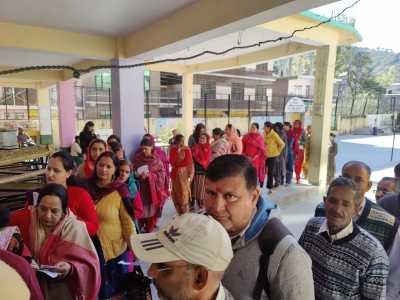 Himachal polls: Nearly 18% voter turnout in first 3 hrs | Himachal polls: Nearly 18% voter turnout in first 3 hrs
