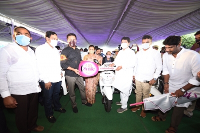 KTR hands over 250 custom-made vehicles to differently-abled | KTR hands over 250 custom-made vehicles to differently-abled