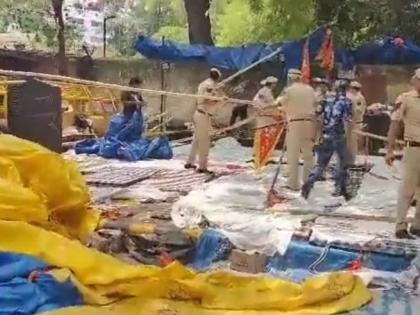 All protesting wrestlers detained, Delhi Police remove tents at Jantar Mantar | All protesting wrestlers detained, Delhi Police remove tents at Jantar Mantar