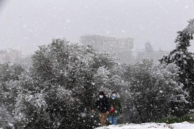 Greek govt faces censure motion over handling of snowstorms | Greek govt faces censure motion over handling of snowstorms