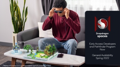 Qualcomm launches 'Snapdragon Spaces' AR developer platform | Qualcomm launches 'Snapdragon Spaces' AR developer platform