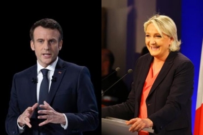 Macron versus Le Pen rematch in second round of French elections | Macron versus Le Pen rematch in second round of French elections Macron versus Le Pen rematch in second round of French elections | Macron versus Le Pen rematch in second round of French elections