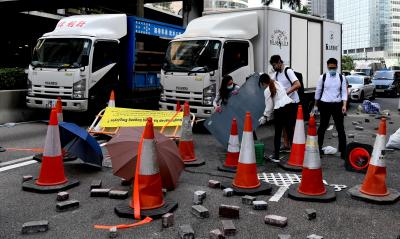 Dozens of anti-govt protesters detained in HK | Dozens of anti-govt protesters detained in HK