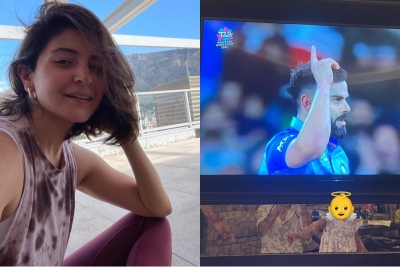 Anushka showers love on Virat, calls it the 'best match of my life' | Anushka showers love on Virat, calls it the 'best match of my life' Anushka showers love on Virat, calls it the 'best match of my life' | Anushka showers love on Virat, calls it the 'best match of my life'