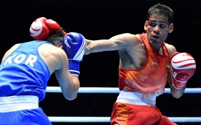 Asian Elite Boxing: Hussamuddin moves into the semis; proliferates India's medal tally | Asian Elite Boxing: Hussamuddin moves into the semis; proliferates India's medal tally Asian Elite Boxing: Hussamuddin moves into the semis; proliferates India's medal tally | Asian Elite Boxing: Hussamuddin moves into the semis; proliferates India's medal tally