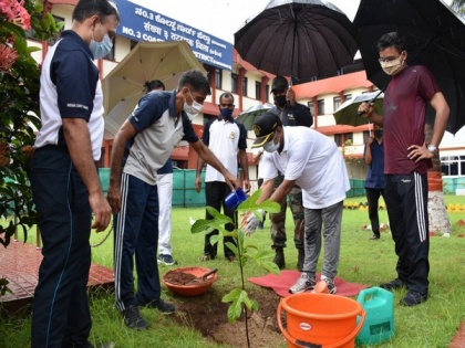 Karnataka: Indian Coast Guard plant over 300 saplings on World Environment Day | Karnataka: Indian Coast Guard plant over 300 saplings on World Environment Day