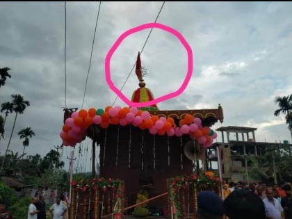 7 electrocuted to death, 15 injured after chariot touches overhead wire in Tripura | 7 electrocuted to death, 15 injured after chariot touches overhead wire in Tripura
