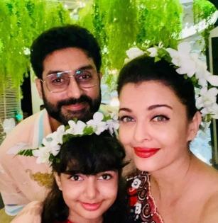 Aishwarya shares a glimpse from her b'day featuring Abhishek, Aaradhya | Aishwarya shares a glimpse from her b'day featuring Abhishek, Aaradhya