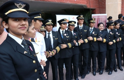 Air India to operate more than 40 flights with all women crew | Air India to operate more than 40 flights with all women crew
