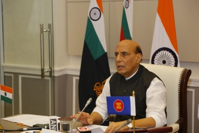 India 'priest' of peace, but can give apt reply to aggression: Rajnath | India 'priest' of peace, but can give apt reply to aggression: Rajnath
