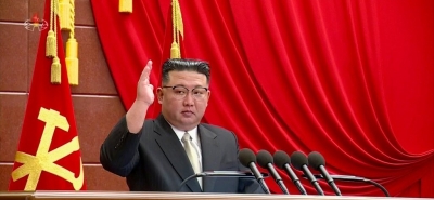 N.Korea convenes key party meeting with Kim Jong-un in attendance | N.Korea convenes key party meeting with Kim Jong-un in attendance