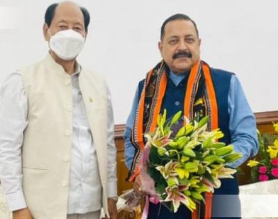 Nagaland CM meets Jitendra Singh, discuss placement of officers | Nagaland CM meets Jitendra Singh, discuss placement of officers