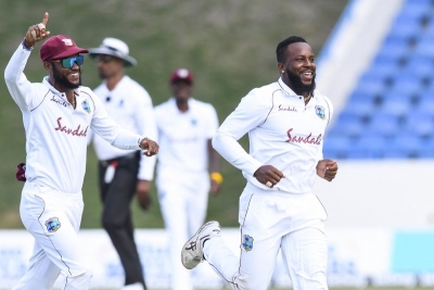 1st Test: Mayers's strikes help Windies finish Day 3 on high | 1st Test: Mayers's strikes help Windies finish Day 3 on high