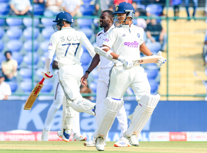 2nd Test: Gill unbeaten on 75, Jaiswal makes 175 as India reach 427/4 | 2nd Test: Gill unbeaten on 75, Jaiswal makes 175 as India reach 427/4 2nd Test: Gill unbeaten on 75, Jaiswal makes 175 as India reach 427/4 | 2nd Test: Gill unbeaten on 75, Jaiswal makes 175 as India reach 427/4