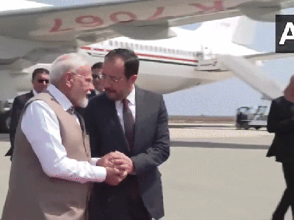 PM Modi lands in Cyprus, visit to deepen strategic and cultural ties ahead of G7 Summit | PM Modi lands in Cyprus, visit to deepen strategic and cultural ties ahead of G7 Summit PM Modi lands in Cyprus, visit to deepen strategic and cultural ties ahead of G7 Summit | PM Modi lands in Cyprus, visit to deepen strategic and cultural ties ahead of G7 Summit