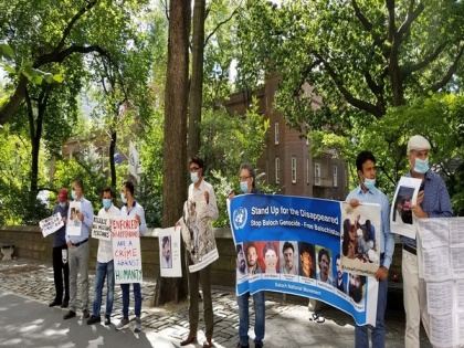 Anti-Pakistan protest in New York on International Day of Victims of Enforced Disappearances | Anti-Pakistan protest in New York on International Day of Victims of Enforced Disappearances