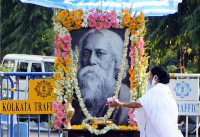 Trinamool Congress behind Gurudev's Nobel medal theft: BJP leader | Trinamool Congress behind Gurudev's Nobel medal theft: BJP leader