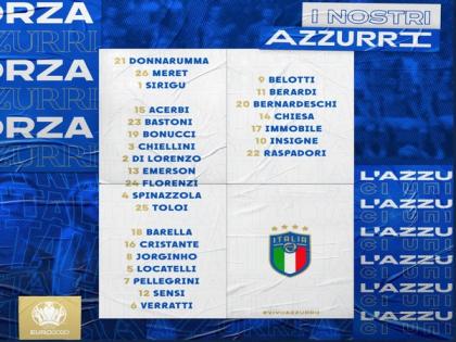 Euro 2020: Giacomo Raspadori named in Italy's final squad | Euro 2020: Giacomo Raspadori named in Italy's final squad Euro 2020: Giacomo Raspadori named in Italy's final squad | Euro 2020: Giacomo Raspadori named in Italy's final squad