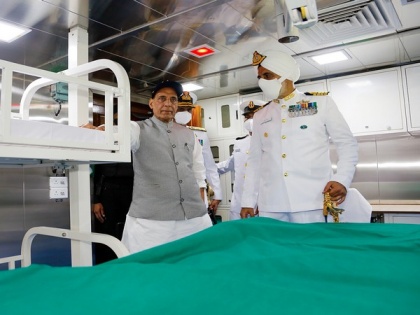 INS Visakhapatnam commissioned into Indian Navy in presence of Rajnath Singh | INS Visakhapatnam commissioned into Indian Navy in presence of Rajnath Singh