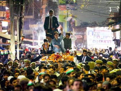 UP polls: Police say Congress' door-to-door campaign in Moradabad looked like roadshow; case registered | UP polls: Police say Congress' door-to-door campaign in Moradabad looked like roadshow; case registered UP polls: Police say Congress' door-to-door campaign in Moradabad looked like roadshow; case registered | UP polls: Police say Congress' door-to-door campaign in Moradabad looked like roadshow; case registered