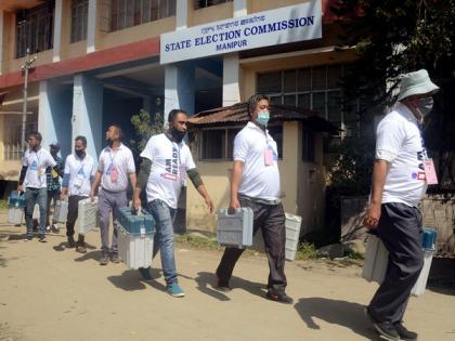 Assembly polls: Counting of votes underway in Manipur | Assembly polls: Counting of votes underway in Manipur