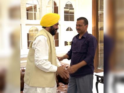 'Proud of you Bhagwant': Kejriwal on Punjab minister's arrest | 'Proud of you Bhagwant': Kejriwal on Punjab minister's arrest