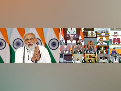 PM Modi stresses on 'test, track and treat' with same efficacy to tackle COVID surge | PM Modi stresses on 'test, track and treat' with same efficacy to tackle COVID surge PM Modi stresses on 'test, track and treat' with same efficacy to tackle COVID surge | PM Modi stresses on 'test, track and treat' with same efficacy to tackle COVID surge