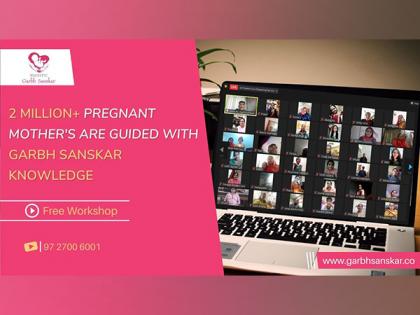 Majestic Garbh Sanskar achieves two million pregnant mother users on it Garbh Sanskar Guidance App | Majestic Garbh Sanskar achieves two million pregnant mother users on it Garbh Sanskar Guidance App