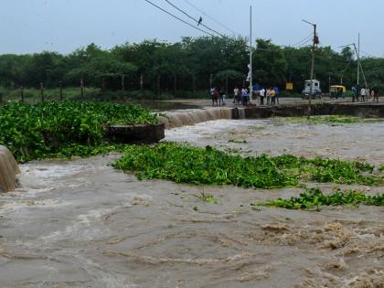 Yamuna again breaches danger-mark in Delhi, reaches 205.39 mt | Yamuna again breaches danger-mark in Delhi, reaches 205.39 mt