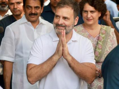 EC show cause notice to Congress leader Rahul Gandhi for his remarks on PM Modi | EC show cause notice to Congress leader Rahul Gandhi for his remarks on PM Modi