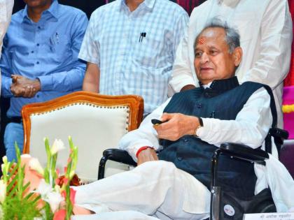Gehlot terms raids in Chhattisgarh a gift to their CM on his b'day | Gehlot terms raids in Chhattisgarh a gift to their CM on his b'day Gehlot terms raids in Chhattisgarh a gift to their CM on his b'day | Gehlot terms raids in Chhattisgarh a gift to their CM on his b'day
