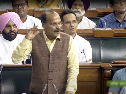 Adhir Ranjan Chowdhury suspended from LS; BJP MP Virendra Singh apologises | Adhir Ranjan Chowdhury suspended from LS; BJP MP Virendra Singh apologises Adhir Ranjan Chowdhury suspended from LS; BJP MP Virendra Singh apologises | Adhir Ranjan Chowdhury suspended from LS; BJP MP Virendra Singh apologises