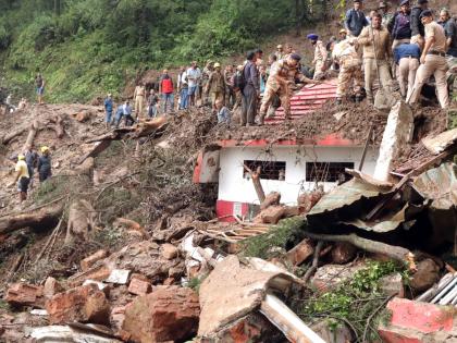 Rescuers retrieve body, death toll in Shimla temple disaster reaches 14 | Rescuers retrieve body, death toll in Shimla temple disaster reaches 14