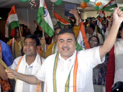 Victory in 3 states emboldens Bengal BJP; Trinamool stays subdued | Victory in 3 states emboldens Bengal BJP; Trinamool stays subdued Victory in 3 states emboldens Bengal BJP; Trinamool stays subdued | Victory in 3 states emboldens Bengal BJP; Trinamool stays subdued