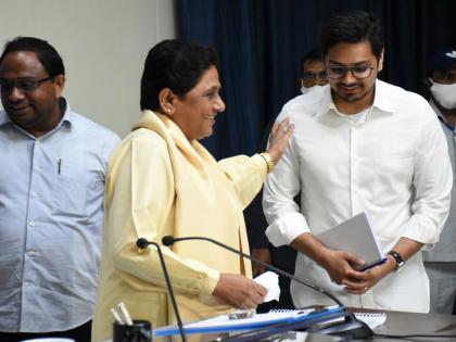 BSP cadres confused over Akash being named heir apparent | BSP cadres confused over Akash being named heir apparent