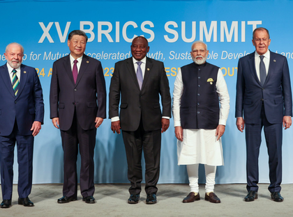 Inclusion of 6 nations in BRICS forum gives message of transforming with changing times, says PM | Inclusion of 6 nations in BRICS forum gives message of transforming with changing times, says PM Inclusion of 6 nations in BRICS forum gives message of transforming with changing times, says PM | Inclusion of 6 nations in BRICS forum gives message of transforming with changing times, says PM