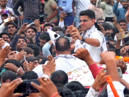 Sachin Pilot files nomination from Tonk with a show of strength; says, ‘I was told, forgive and move ahead’ | Sachin Pilot files nomination from Tonk with a show of strength; says, ‘I was told, forgive and move ahead’ Sachin Pilot files nomination from Tonk with a show of strength; says, ‘I was told, forgive and move ahead’ | Sachin Pilot files nomination from Tonk with a show of strength; says, ‘I was told, forgive and move ahead’