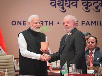 PM Modi announces closure of Delhi G20 Summit, hands over ceremonial gavel to Brazil Prez | PM Modi announces closure of Delhi G20 Summit, hands over ceremonial gavel to Brazil Prez PM Modi announces closure of Delhi G20 Summit, hands over ceremonial gavel to Brazil Prez | PM Modi announces closure of Delhi G20 Summit, hands over ceremonial gavel to Brazil Prez