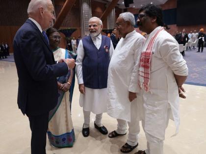'Good', says Nitish Kumar after attending G20 dinner party | 'Good', says Nitish Kumar after attending G20 dinner party