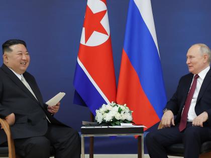N.Korea sends arms to Russia after Kim-Putin summit: Report | N.Korea sends arms to Russia after Kim-Putin summit: Report