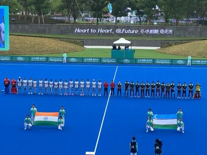Asian Games: Indian men's hockey team begins campaign with dominant 16-0 win over Uzbekistan | Asian Games: Indian men's hockey team begins campaign with dominant 16-0 win over Uzbekistan Asian Games: Indian men's hockey team begins campaign with dominant 16-0 win over Uzbekistan | Asian Games: Indian men's hockey team begins campaign with dominant 16-0 win over Uzbekistan