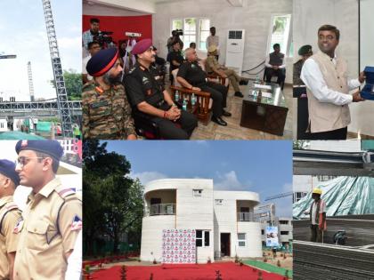 World’s largest 3D concrete printed campus of BRO inspected | World’s largest 3D concrete printed campus of BRO inspected