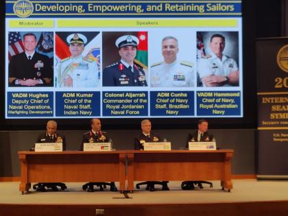 Indian Navy chief participates in Seapower Symposium in US | Indian Navy chief participates in Seapower Symposium in US