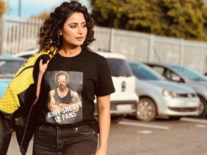 Aishwarya Sharma aces mimicry in ‘KKK 13’: ‘I always had a funny bone in me’ | Aishwarya Sharma aces mimicry in ‘KKK 13’: ‘I always had a funny bone in me’ Aishwarya Sharma aces mimicry in ‘KKK 13’: ‘I always had a funny bone in me’ | Aishwarya Sharma aces mimicry in ‘KKK 13’: ‘I always had a funny bone in me’