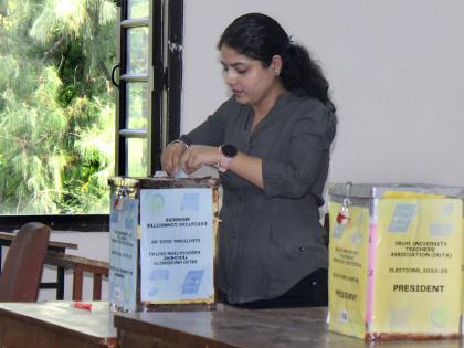 DUTA polls record 85% voting, counting underway | DUTA polls record 85% voting, counting underway DUTA polls record 85% voting, counting underway | DUTA polls record 85% voting, counting underway