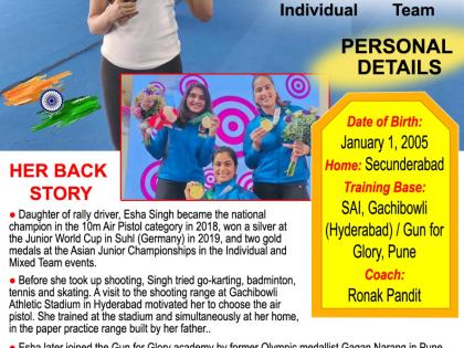 Asian Games: Esha Singh wins gold and silver in 25m Pistol, sets sights on Paris Olympics | Asian Games: Esha Singh wins gold and silver in 25m Pistol, sets sights on Paris Olympics Asian Games: Esha Singh wins gold and silver in 25m Pistol, sets sights on Paris Olympics | Asian Games: Esha Singh wins gold and silver in 25m Pistol, sets sights on Paris Olympics