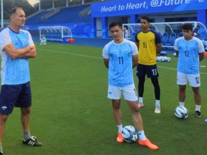'We must stick to the right strategies and play as a unit', says Chhetri ahead of Round of 16 clash with Saudi | 'We must stick to the right strategies and play as a unit', says Chhetri ahead of Round of 16 clash with Saudi