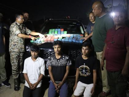 Heroin worth Rs 7 crore seized in Assam, three teenagers arrested | Heroin worth Rs 7 crore seized in Assam, three teenagers arrested Heroin worth Rs 7 crore seized in Assam, three teenagers arrested | Heroin worth Rs 7 crore seized in Assam, three teenagers arrested